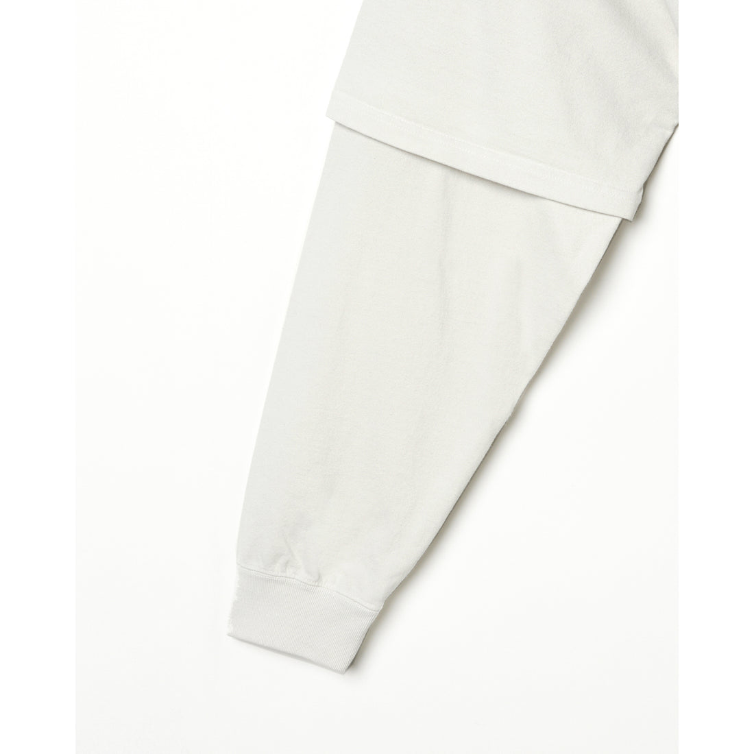 [FORSOMEONE]  OLD LOGO LAYERED LS TEE/OFF WHITE(78000732)